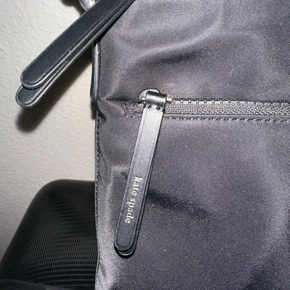 Kate Spade Nylon  Dawn Breezy Black Tote and Jae Nylon Flat Crossbody Set - Picture 10 of 10